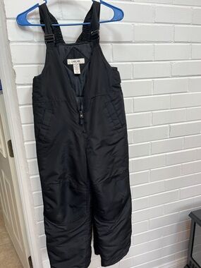 Cherokee Black Insulated Kids Snow Bib Overalls